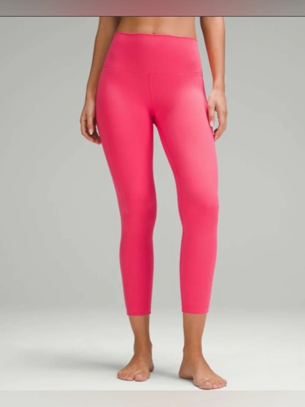 lululemon athletica Bright Pink High-Rise Leggings